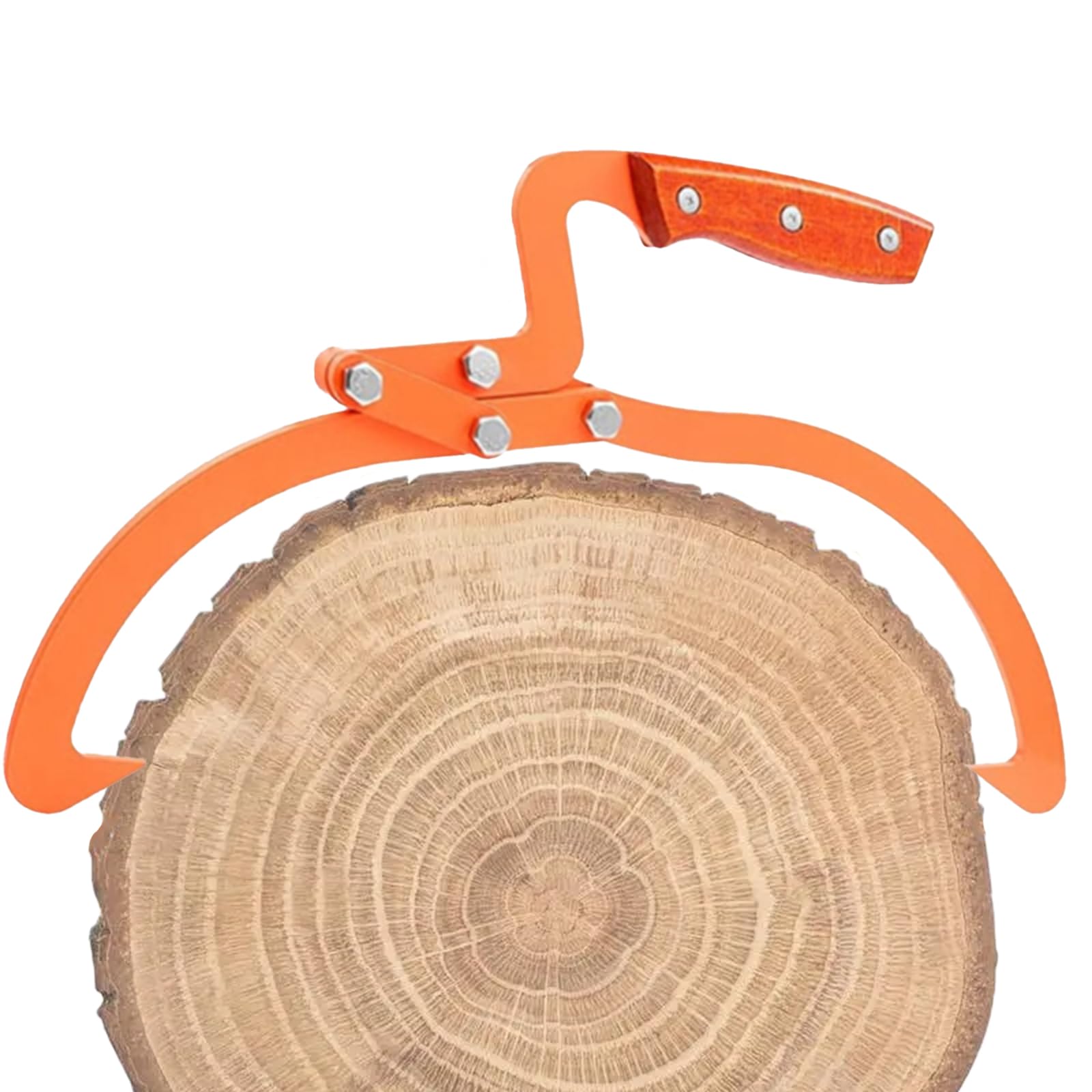 Handpackzange zur Holzbearbeitung, 50cm/20 Zoll Forst-Handpackzange Holzgreifer Forstzange Stahl Forstzange für Baumstämme Holzzange Hebezange Packzange ür Waldarbeit, Gartenholzumschlag