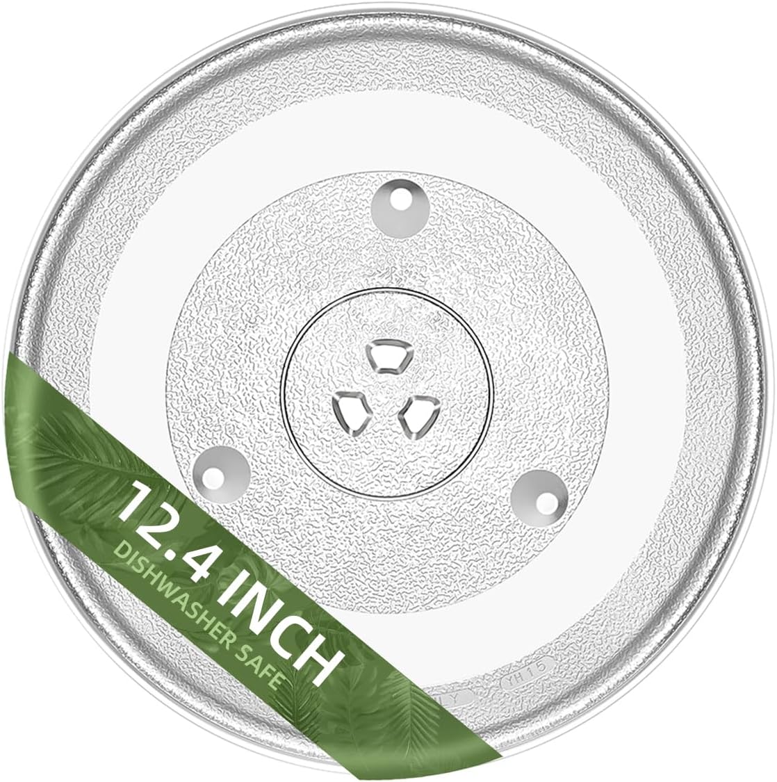 Gemroom 12.4" Microwave Glass Plate for GE, Samsung