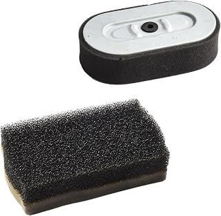 Air Filter Kit Compatible With For Mikasa 3660-10080 3660-10070 MTX50 MTX60 MTX70 MTX80 MTX90 Lawn Compactors,Plastic And Filter Paper Construction