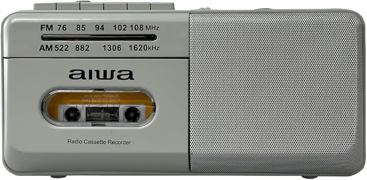 Aiwa Aiwa Radio Cassette Player Audio-G RCP4 Cassette Tape Player Gray GAA4-RCP0004GR