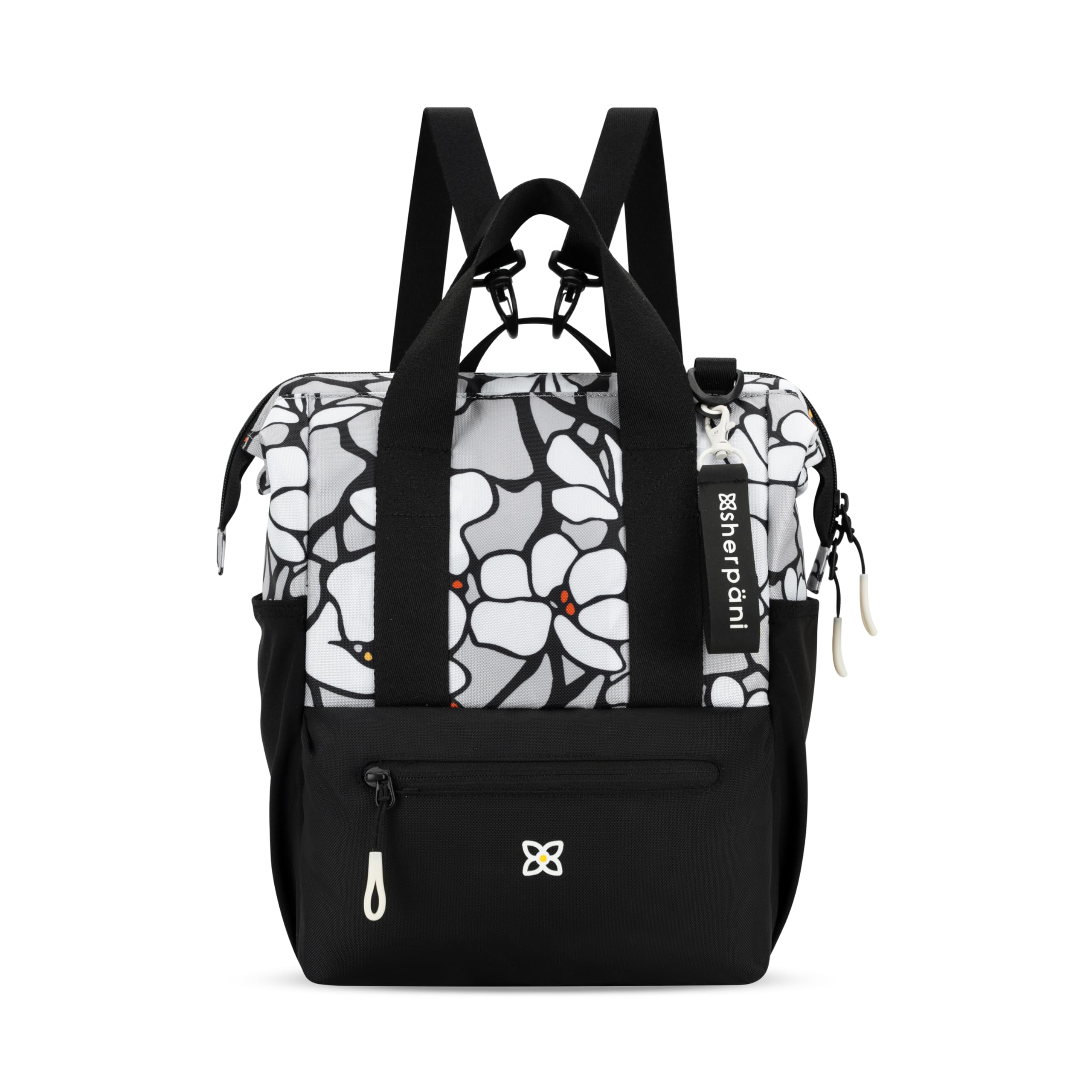 Sherpani Dispatch, Convertible Backpack, 3 in 1 Tote Bag, Women Crossbody Bag, Cross Body Purse, 14L Travel Backpack, Travel Gifts for Mothers Day 2025, RFID Protection, Fits 13” Laptop (Magnolia)