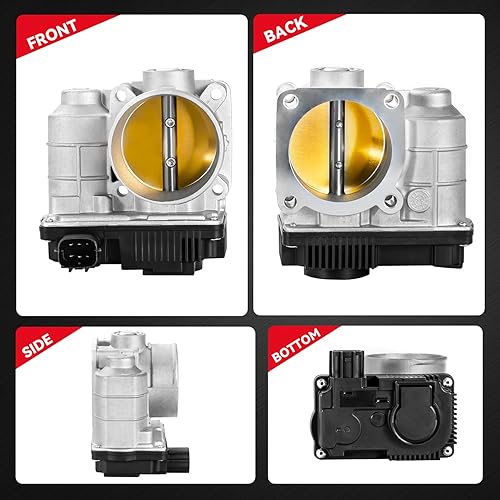 Miniatura 3 de Nuevo conjunto electrónico del cuerpo del acelerador con sensor de posición TPS compatible con 02-06 Sentra Altima 2.5L L4