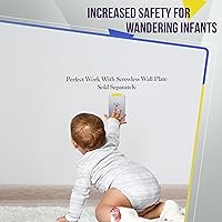 Vista 67 de ENERLITES Elite Series Duplex Receptacle with Screwless Wall Plate, Residential Grade Duplex Outlet, Tamper-Resistant, Grounding, 15A 125V, UL Silver