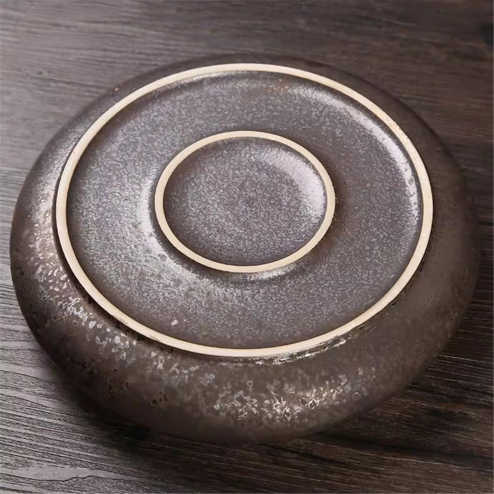 podstawka pod doniczkę na rośliny w stylu chińskim, domowa, okrągła, do kompozycji kwiatowych, podstawka ceramiczna, doniczka, taca