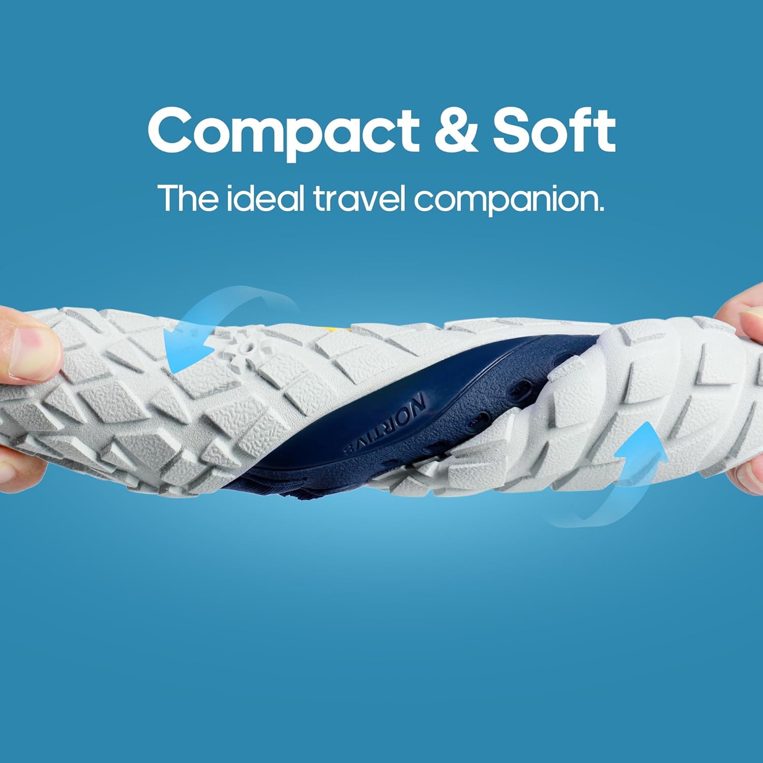 NORTIV 8 Men's Water Shoes Barefoot Athletic Lightweight Sports Aqua Shoes Outdoor Swim Fishing Hiking Diving Surf Walking Water Shoe TREKMAN - Image 8