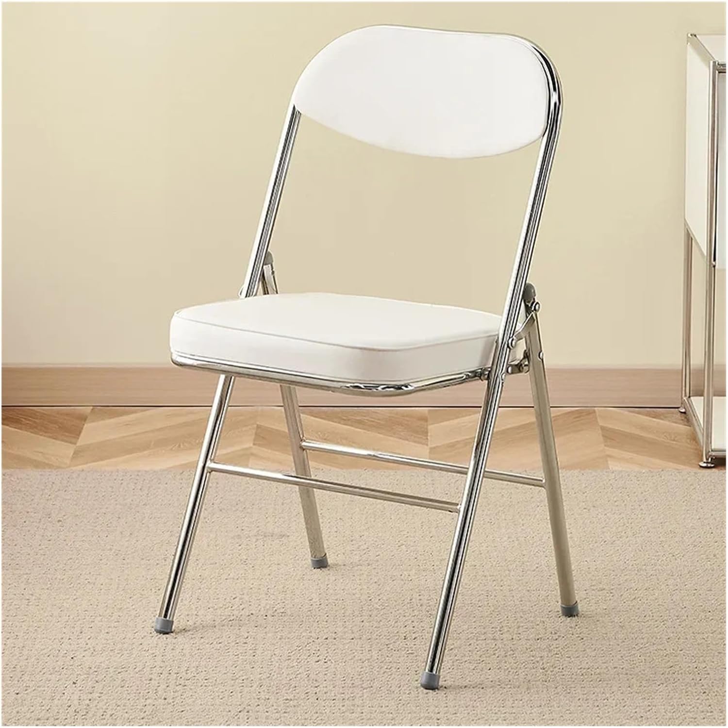 Dorm Portable Folding Dining Chair Stool Thick Backrest Home Kitchen Office Meeting Furniture Taburete Cocina(Style 2)