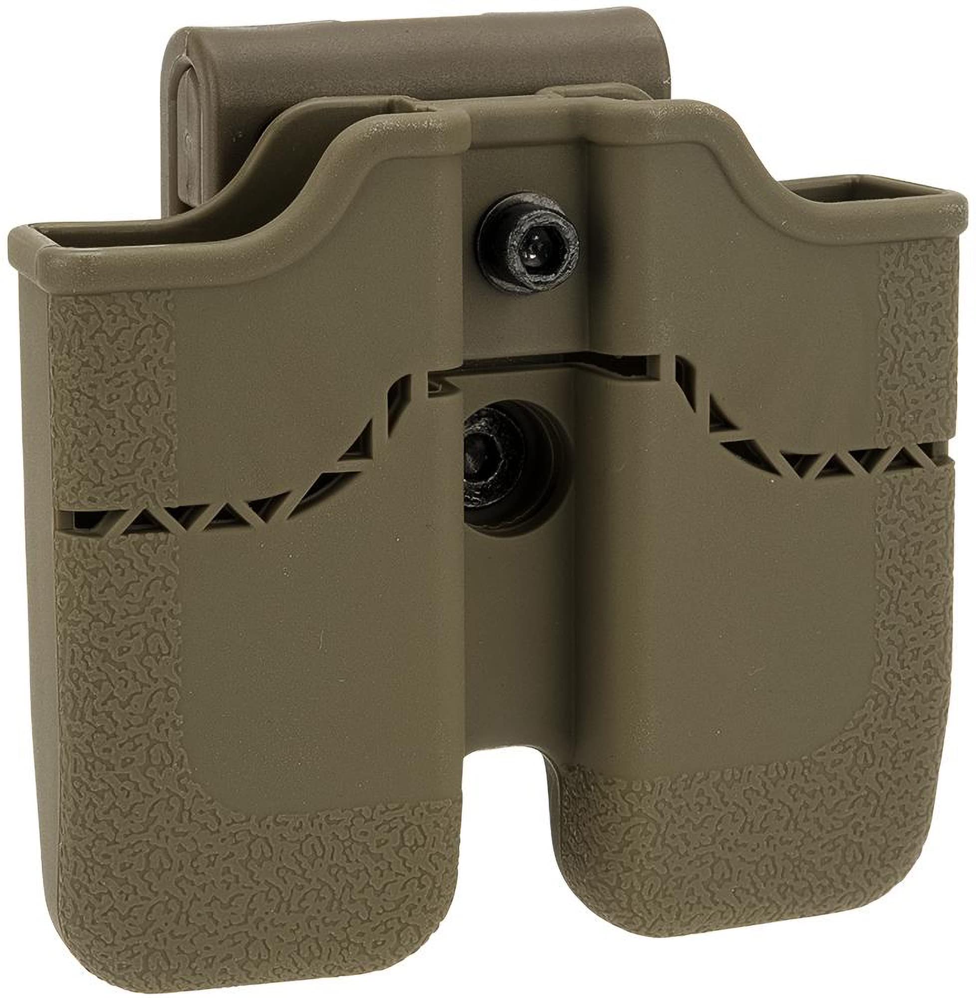 Evike Airsoft - Matrix Hardshell Adjustable Mag Holster for Airsoft 1911 Series Airsoft Pistol Mags (Mount: Belt Attachment)