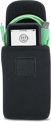 USA Gear Funda de cinturón receptor de monitor de glucosa continua grande compatible con receptor Dexcom G7, Dexcom G6 y más dispositivos de monitor