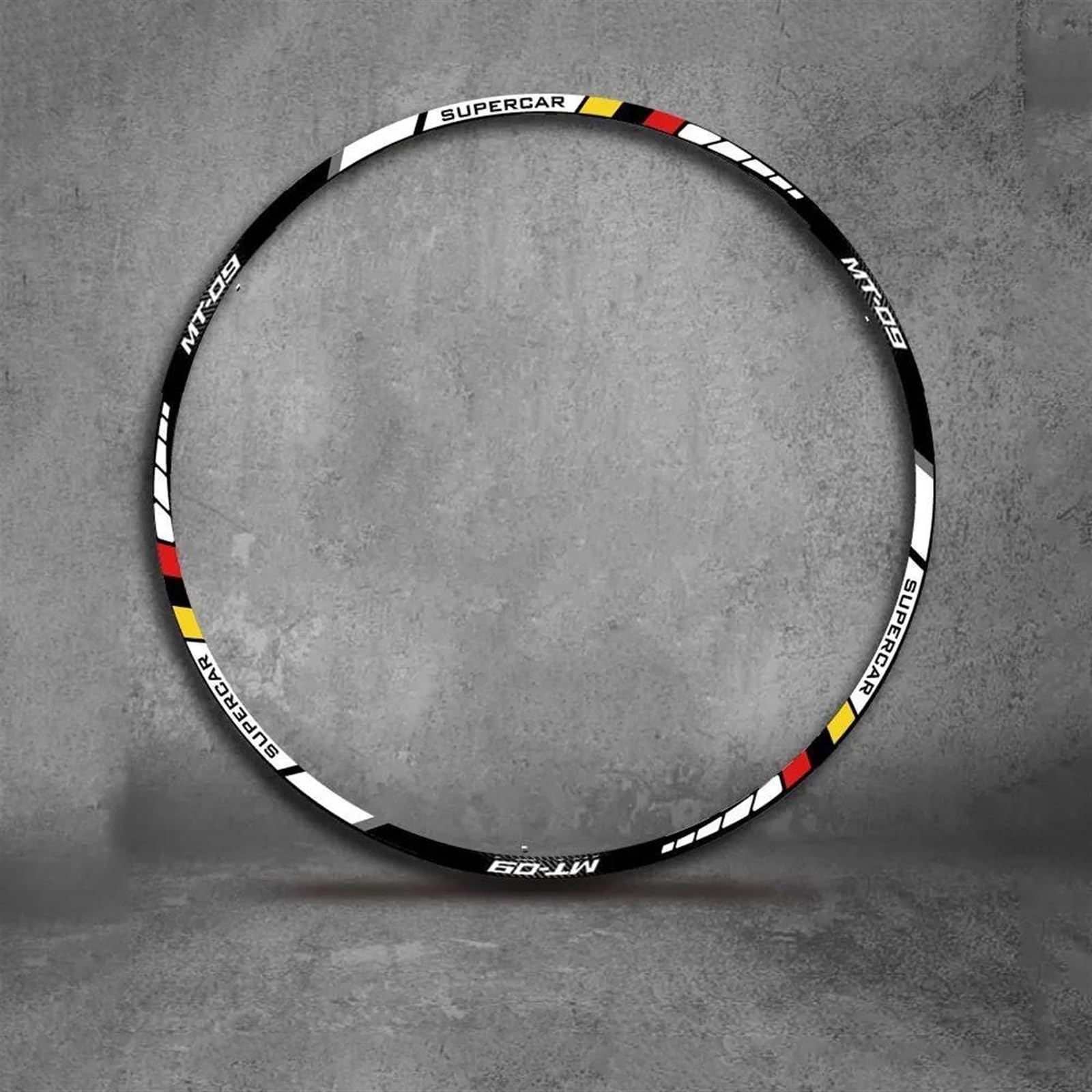 Motorcycle Wheel Stickers for Yamaha MT 09 MT09 Motorbike