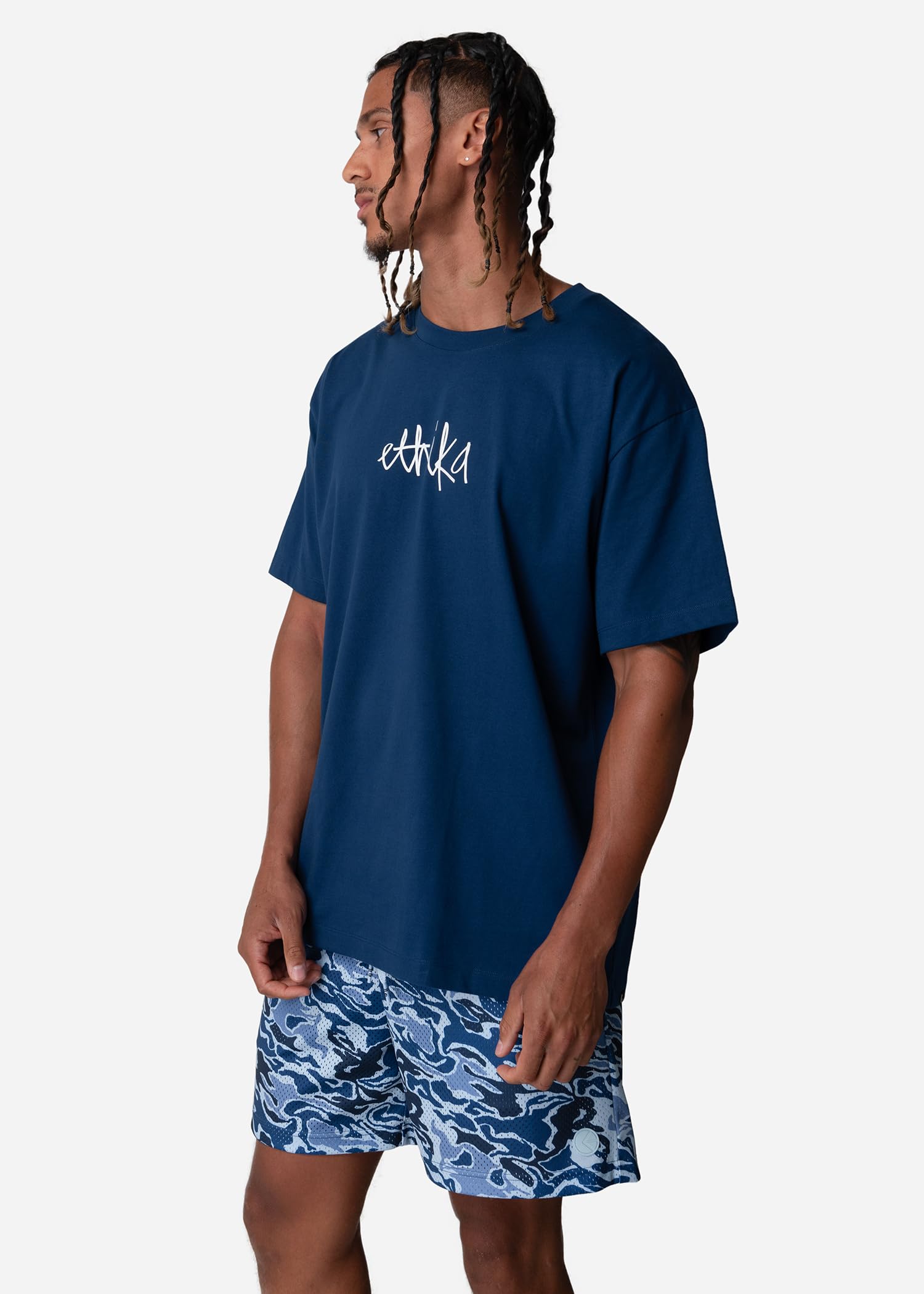 Ethika Męskie spodenki do koszykówki | Whisper Camo