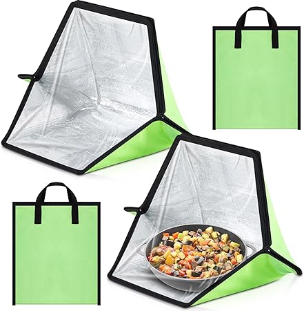 2 Pack Portable Foldable Solar Oven & Solar Cooker 2 Pack Portable Foldable Solar Oven & Solar Cooker
