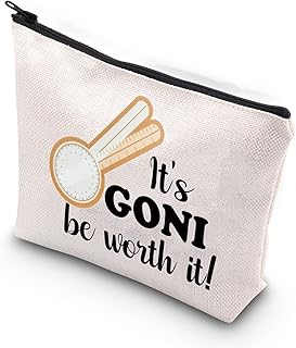 TSOTMO Physical Therapy Student Gift It’s Goni Be Worth It Physical Therapist Gift Zipper Pouch Makeup Bag (GONI be worth)