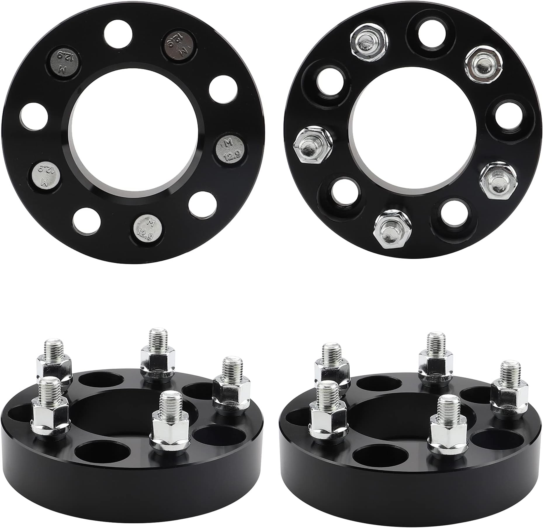 Wheel Adapters 5x112 to 5x114.3 20mm Thick 66.6mm (hub) to 60.1mm (Wheel) M12x1.5