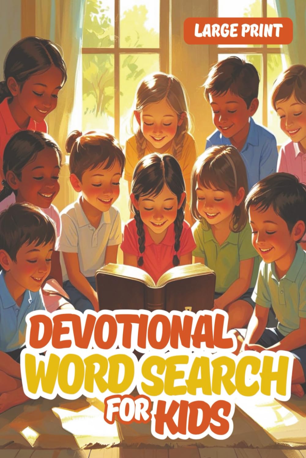 Devotional Word Search For Kids: Kids Devotional: 60 Days of Faith-Building Devotions and Bible Word Searches