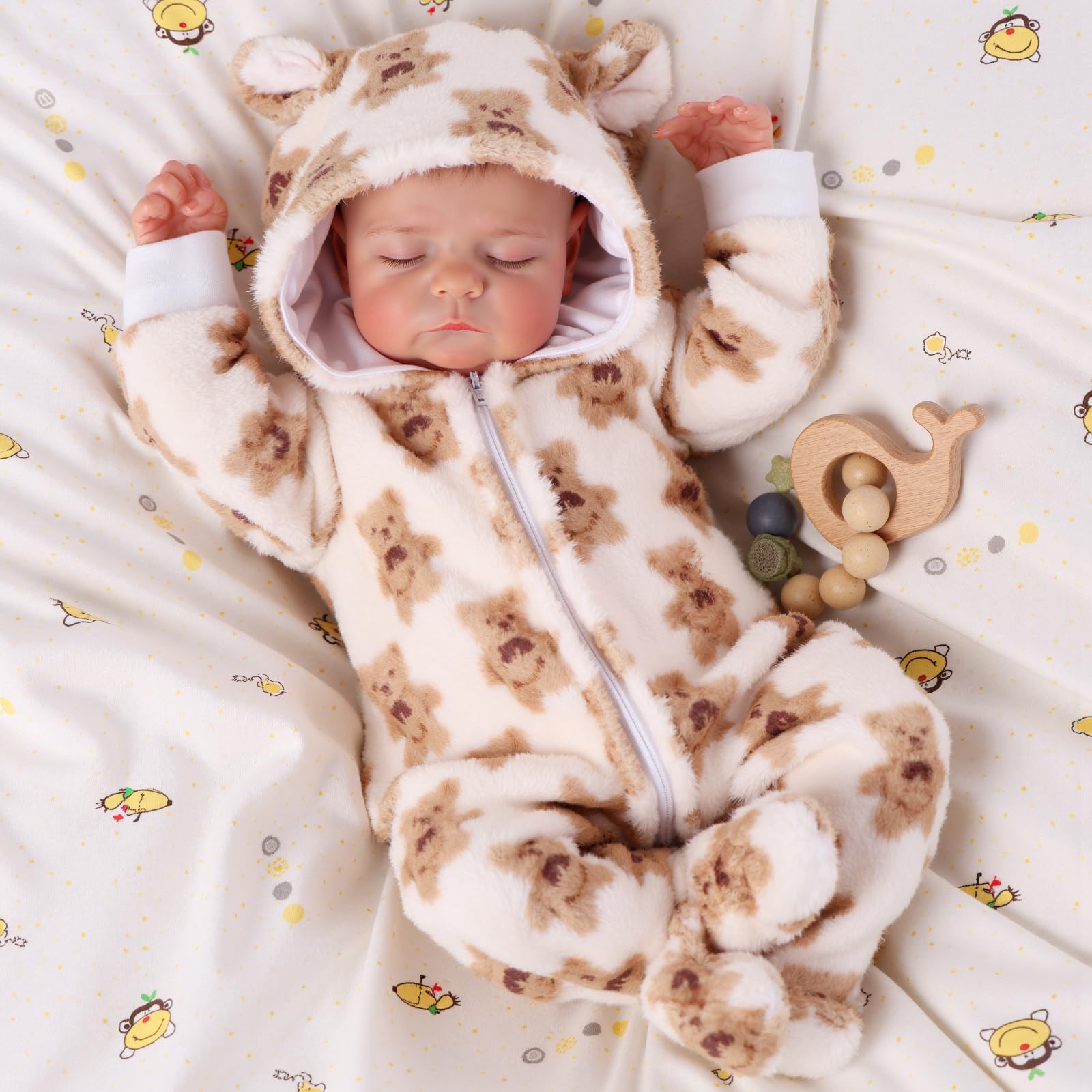 BABESIDE Reborn Babies 20 Inch Lifelike Newborn Baby Dolls Boy