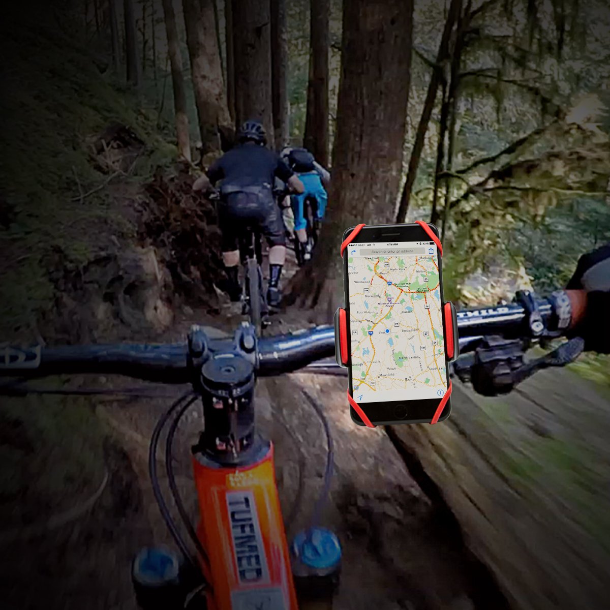 anko bicycle smartphone holder