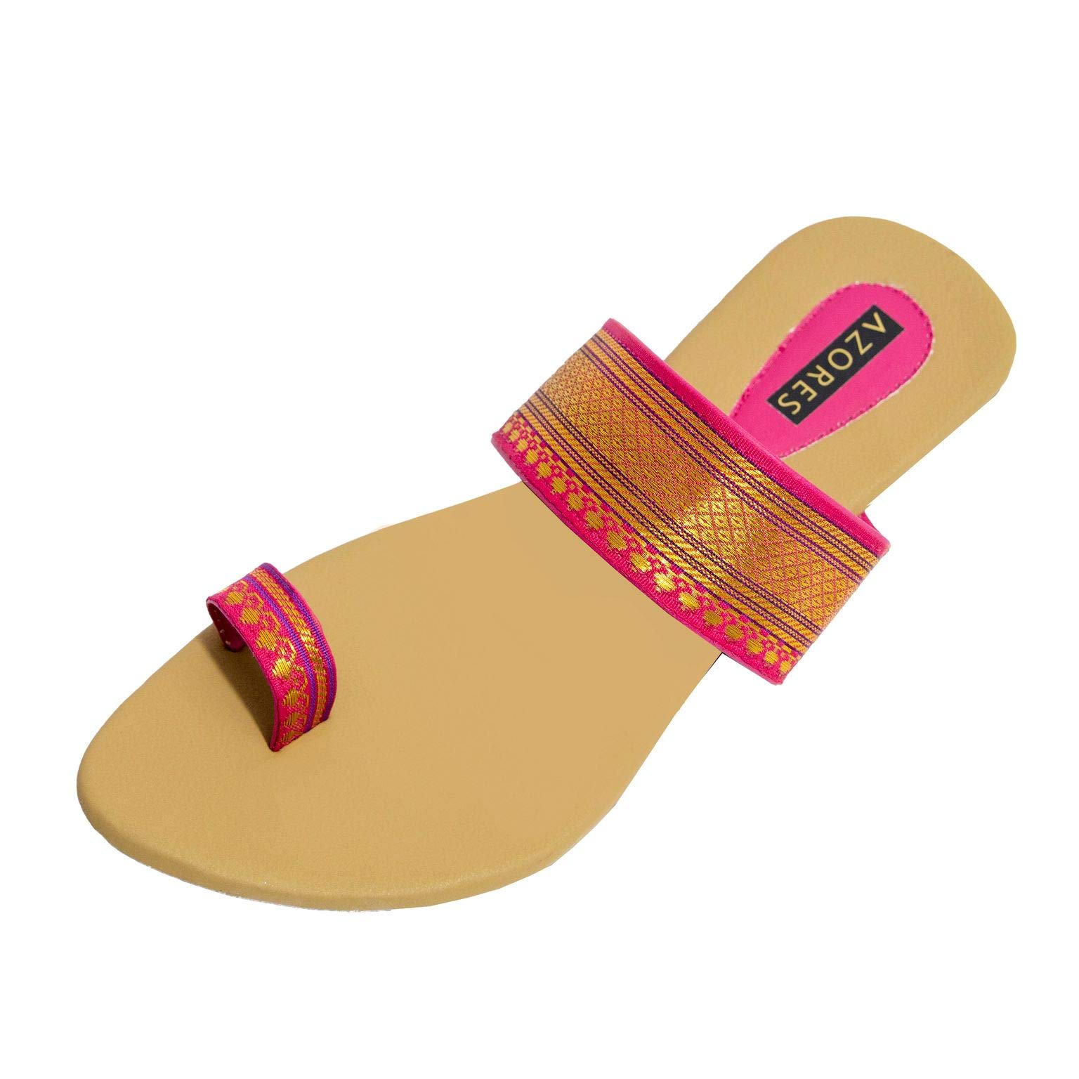 Azores Pink Stylish Sandals 52PI38 (B08W3GC7YG) Amazon Price History, Amazon Price Tracker