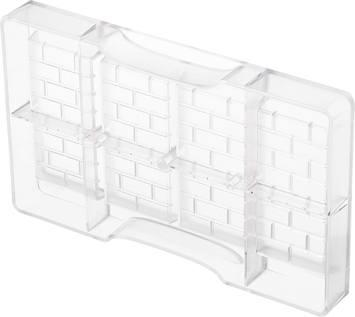 DECORA Bricks Bar Chocolate Mould, Transparent