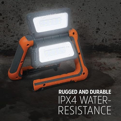 Miniatura 3 de Energizer Linterna LED recargable, luz de trabajo brillante de varios paneles, linterna de campamento resistente al agua, cable de carga micro USB,