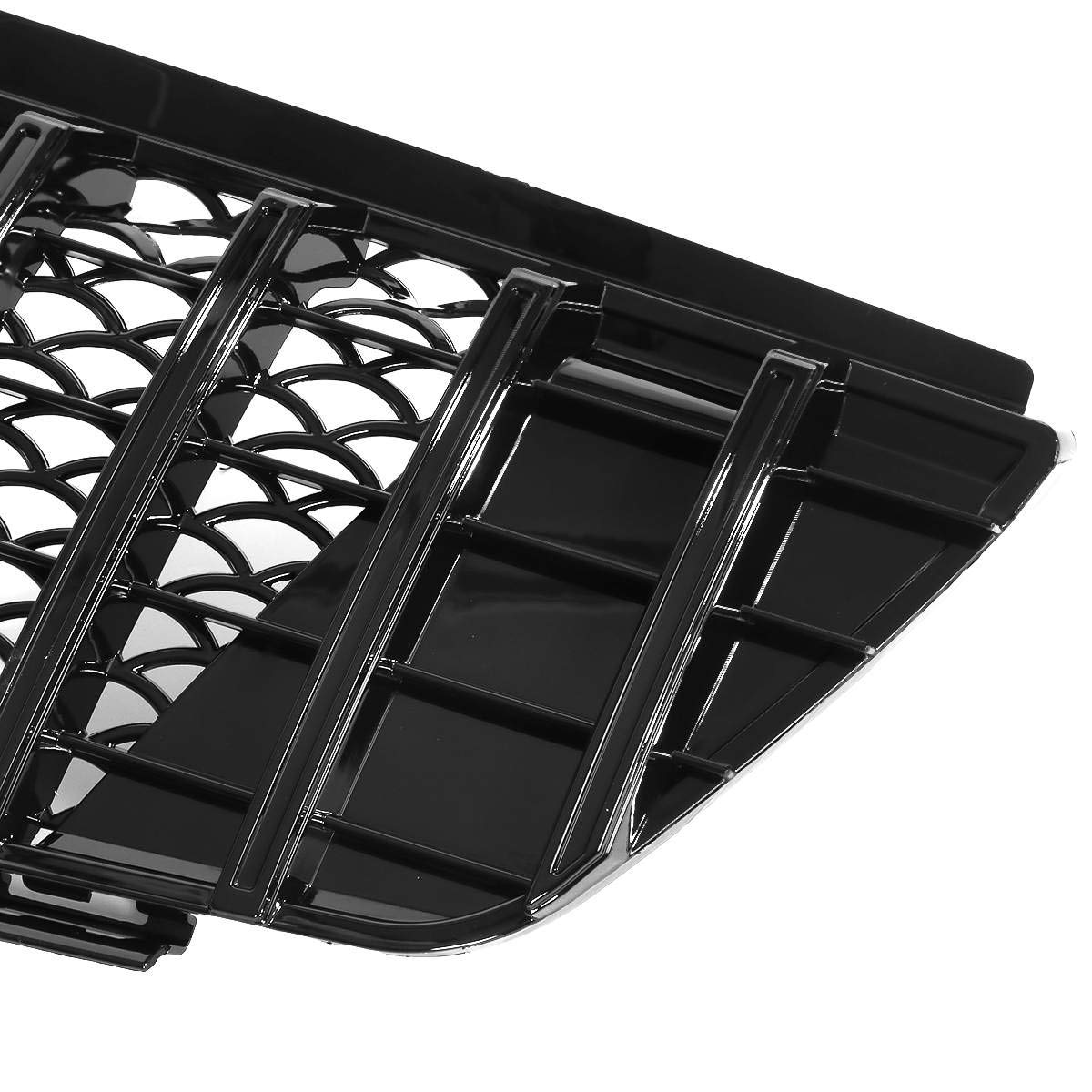 TOOWGM Grille De Calandre Noir Brillant Mercedes Classe ML W164 2005-2008