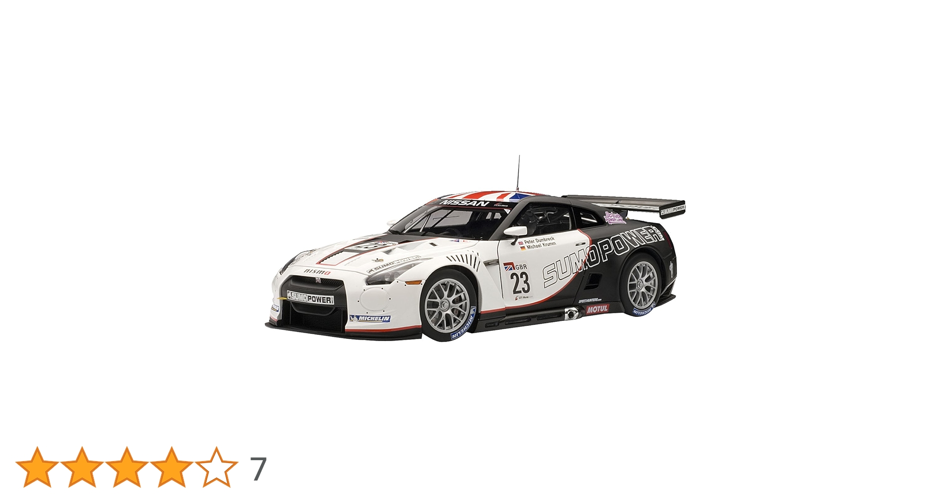 Amazon | AUTOart 1/18 日産 GT-R FIA GT1 10 #23 (SUMO POWER