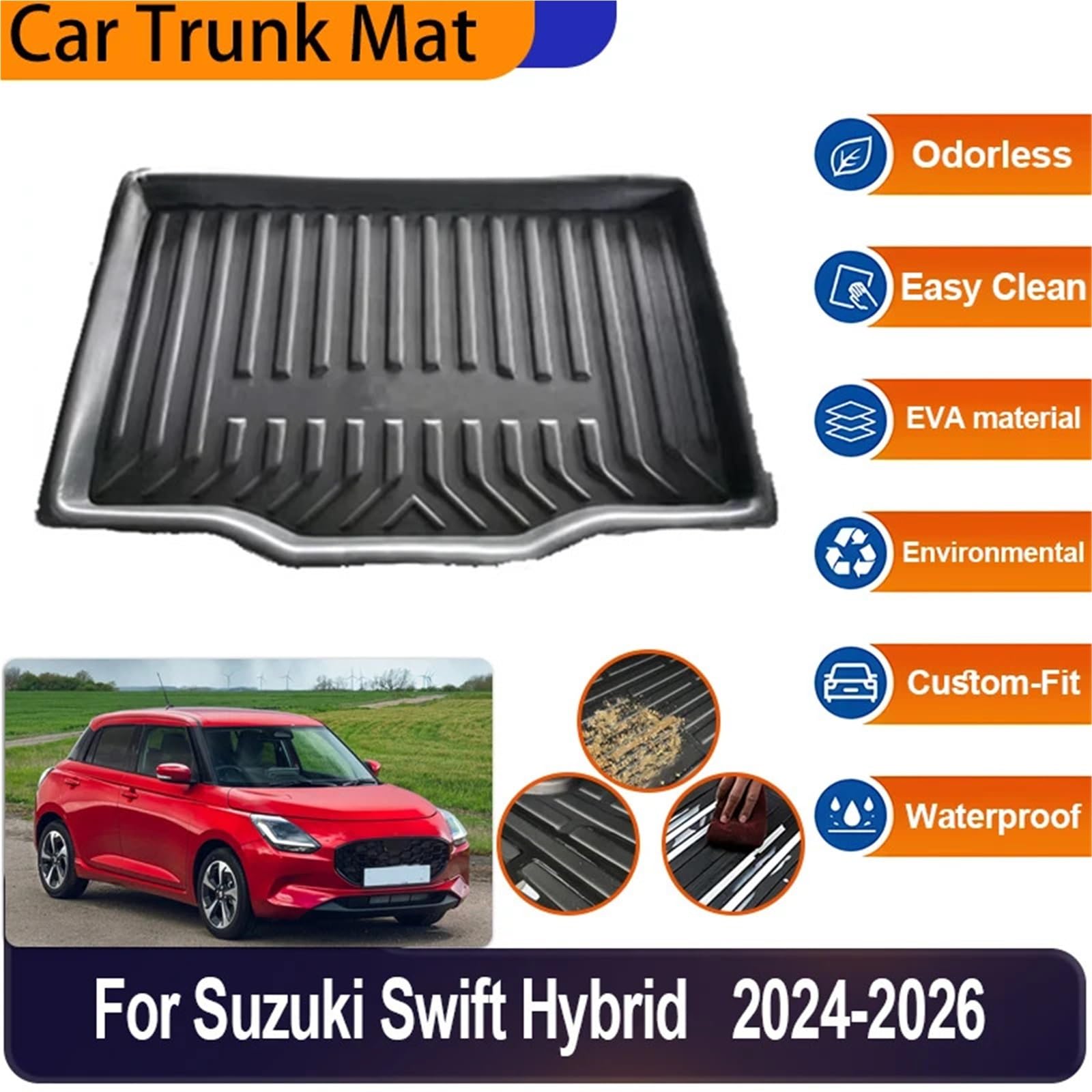 ochronne maty do wnętrza Dla Suzuki Swift AOL