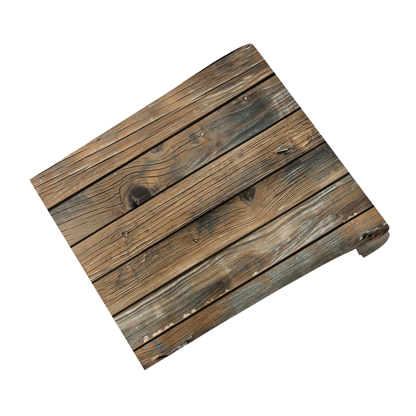 Papel pintado efecto madera autoadhesivo negro de PVC para decoracion interior de paredes de casa