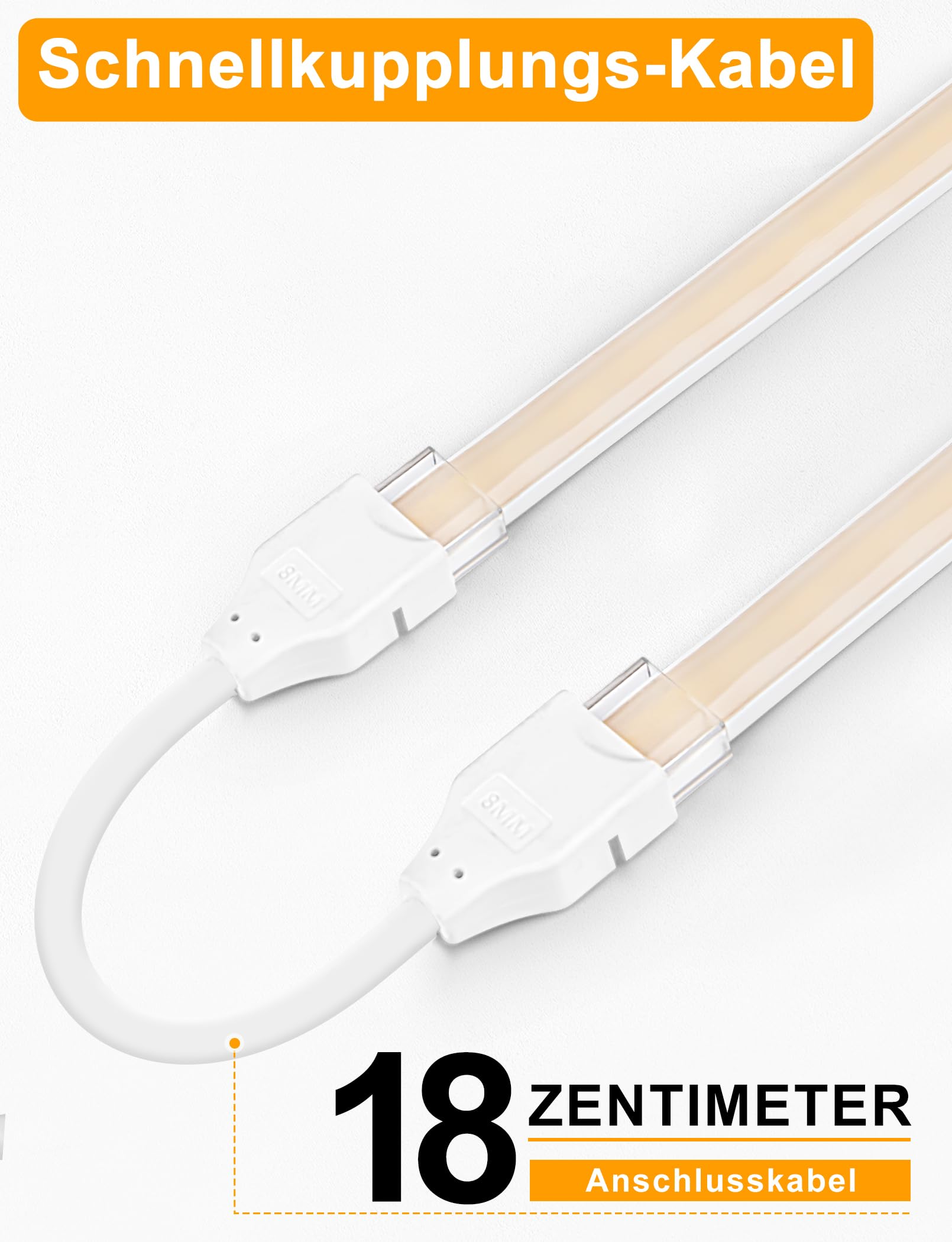 Lamomo Striscia LED COB, luce bianca naturale, dimmerabile, 6 m, con telecomando, 4000 K, autoadesiva, impermeabile, larghezza 10 mm, striscia luminosa flessibile in silicone per interni e armadi