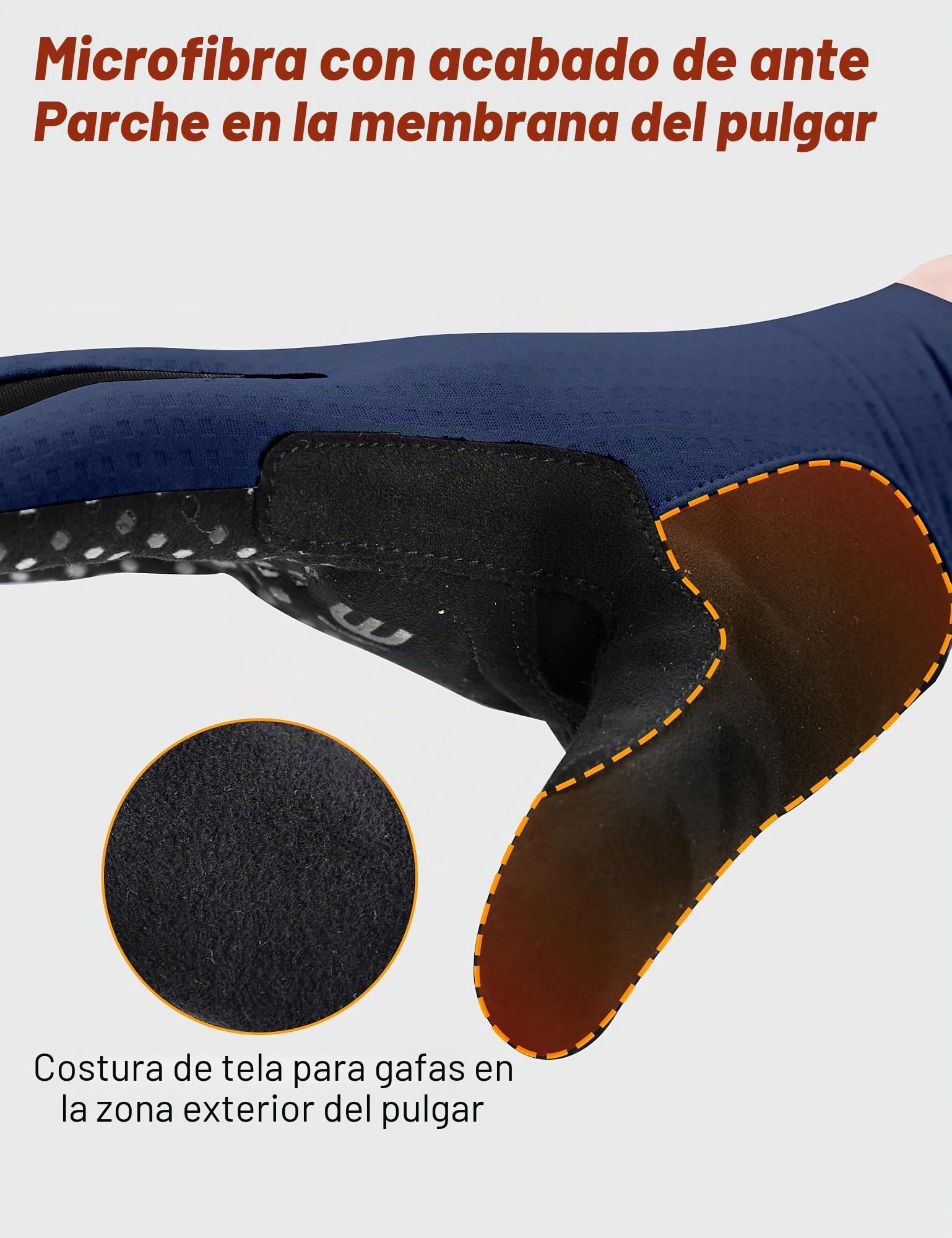 INBIKE Guantes Ciclismo Bicicleta Montaña Tactiles Antideslizantes con Amortiguación Almohadilla F419