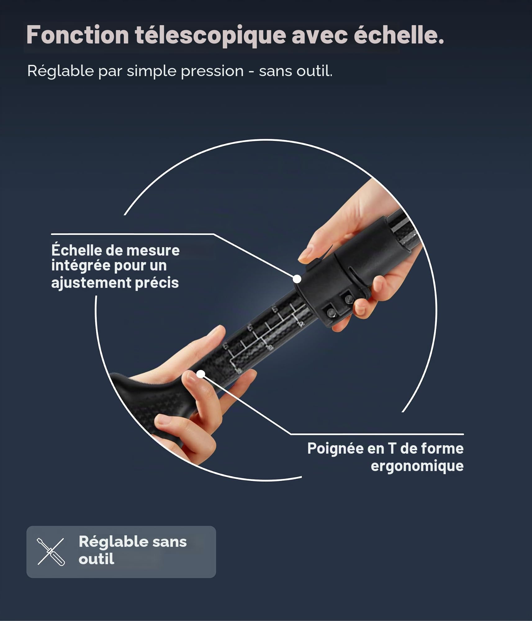 NEMAXX® pagaie Sup – 3 Parties,télescopique réglable,Aluminium/Carbone,Ultra légère,système Anti-Twist/poignée Ergonomique – pour Sup,Kayak,canoë et Bateau Gonflable (différents modèles et Longueurs)