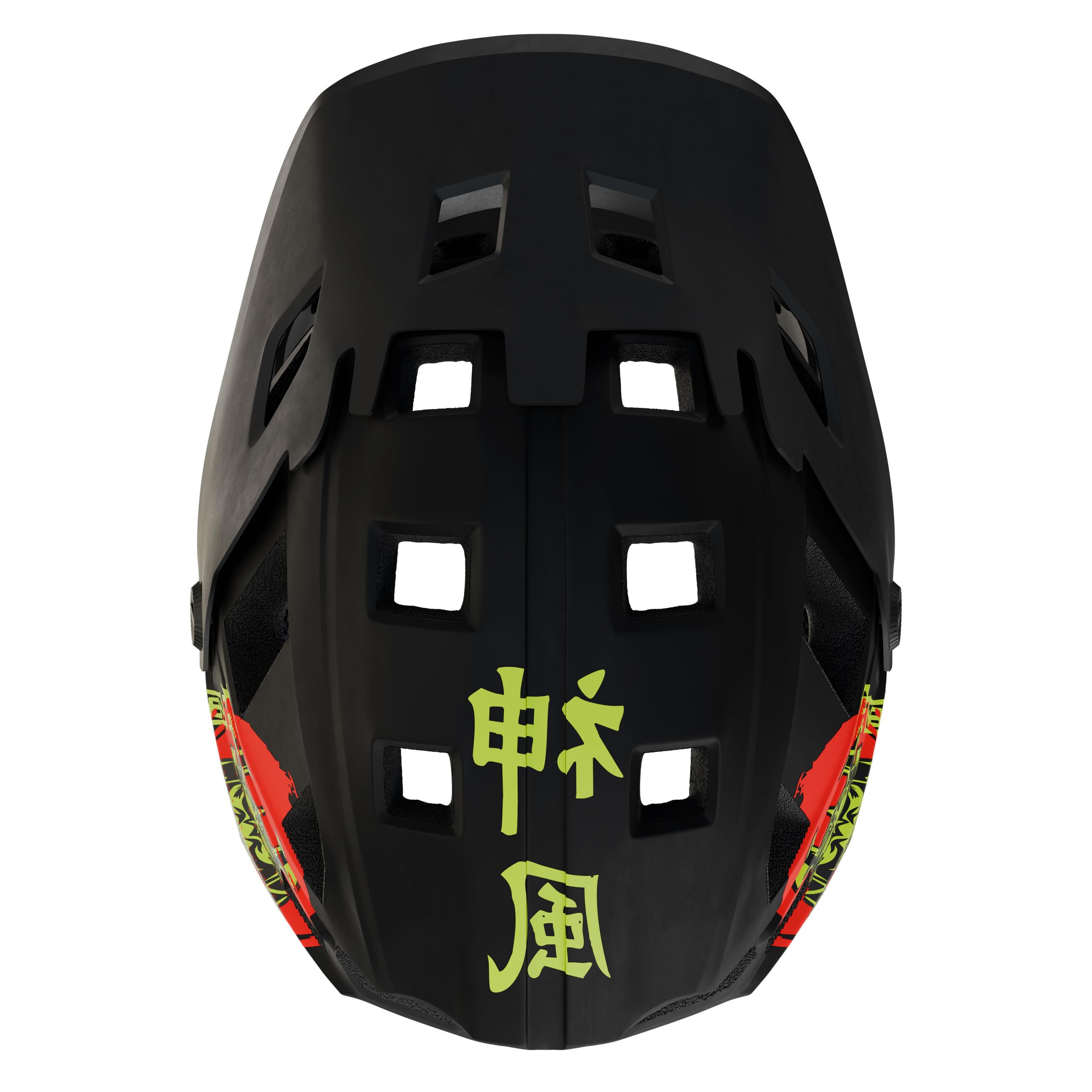 Kamikaze Ronin Wave Integralhelm Schwarz – Schutzhelm für Radfahren, Scooterfahren, Inlineskaten und Skateboarden, leicht, komfortabel und robust, Größen S, M und L