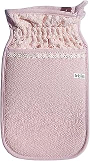 Irbis Deep Exfoliating Mitt,Dual Texture Bath Body Scrub Glove, Korean Exfoliator -Dead Skin Remover & Body Exfoliator,Great for Shower,Spray Tan Removal or Home SPA，1 PCS（Pink,Grey,Blue)