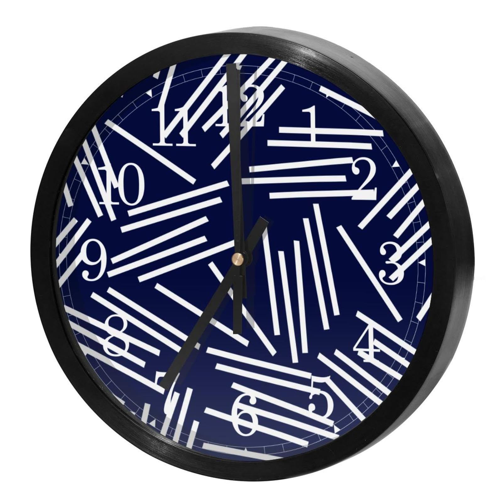 Horloge murale à quartz sans bruit pour retrouver le sommeil et la concentration