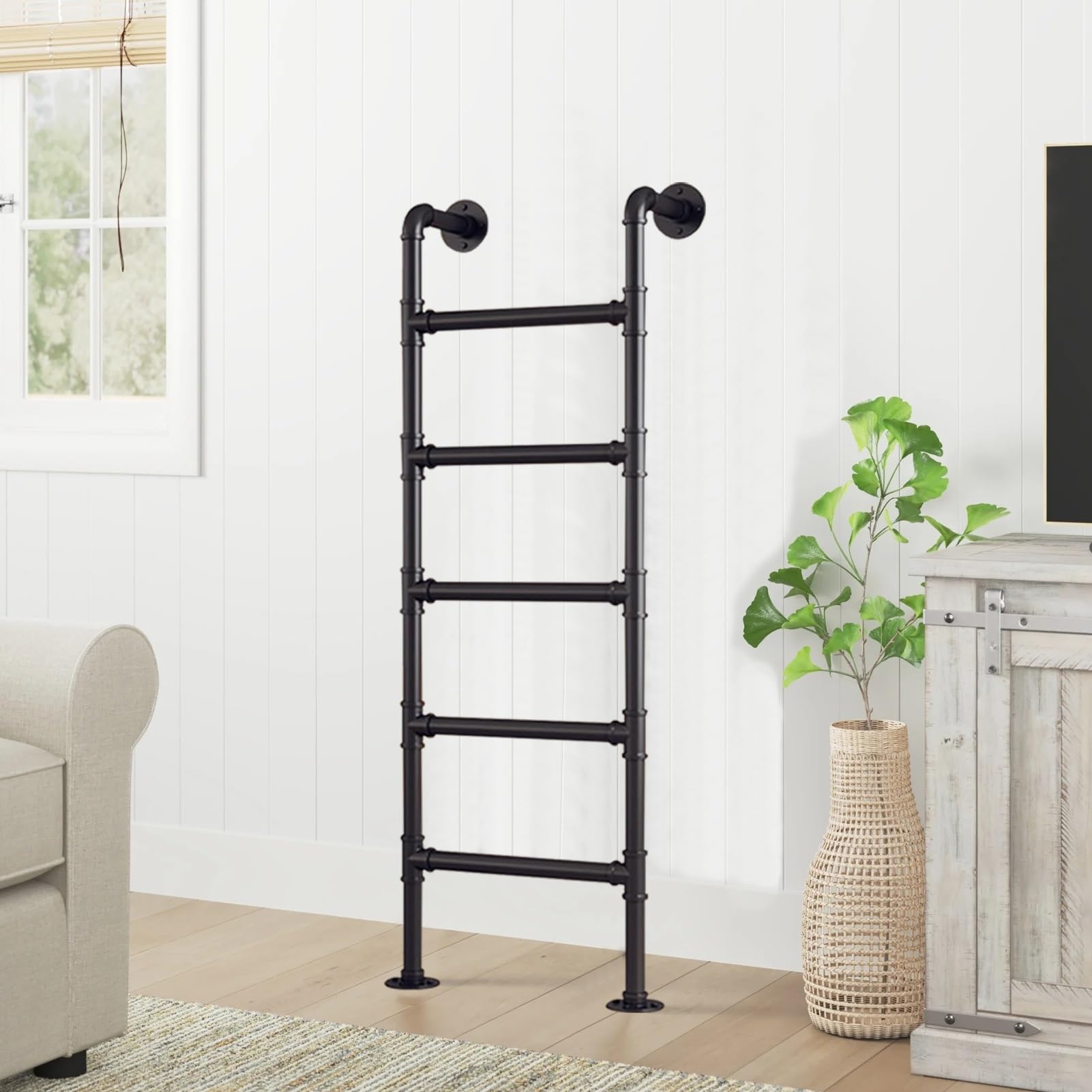 Échelle de sécurité robuste 165 cm avec marches antidérapantes