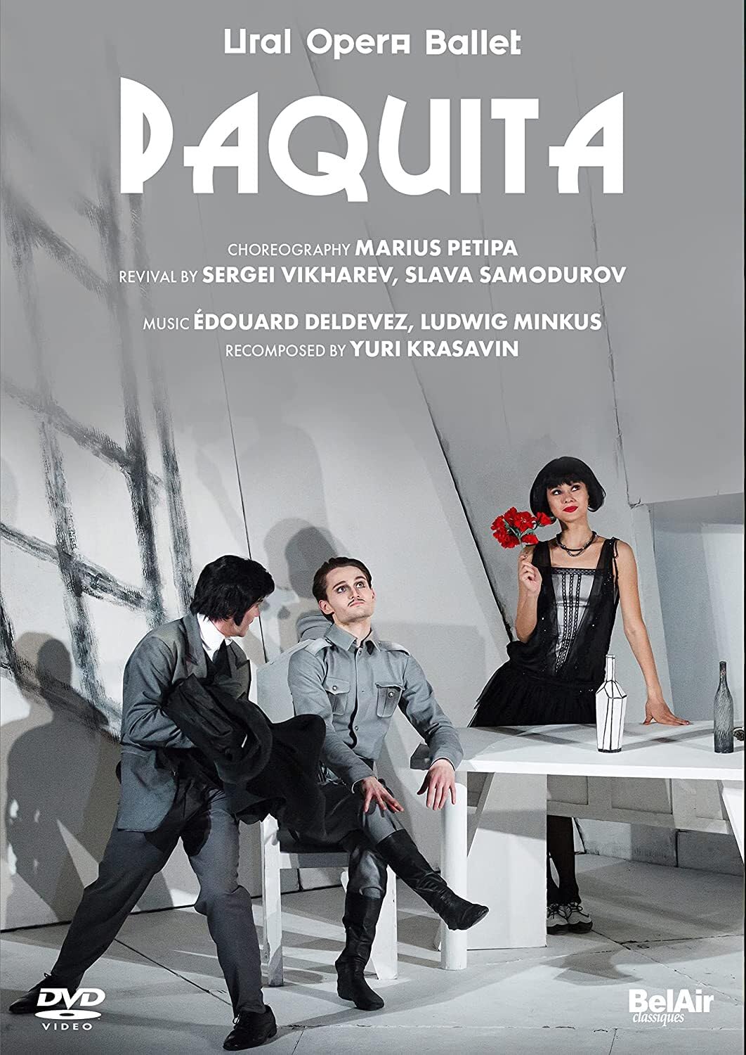 Krasavin: Paquita [Ekaterina Malkovich; Arsenti Lazarev; Maxim Klekovkin; Ural Opera Ballet; Orchestra of Ural Opera Ballet; Pavel Klinichev] [Belair Classiques: BAC223] [DVD]