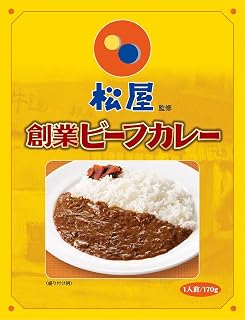 新宿中村屋 中村屋 松屋监修创业牛肉咖喱 170克×5个
