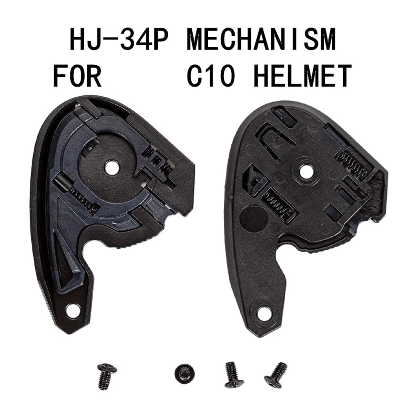 Lot de 2 adaptateurs de fixation de base pour casques de moto HJC C10 Comfort&Styles