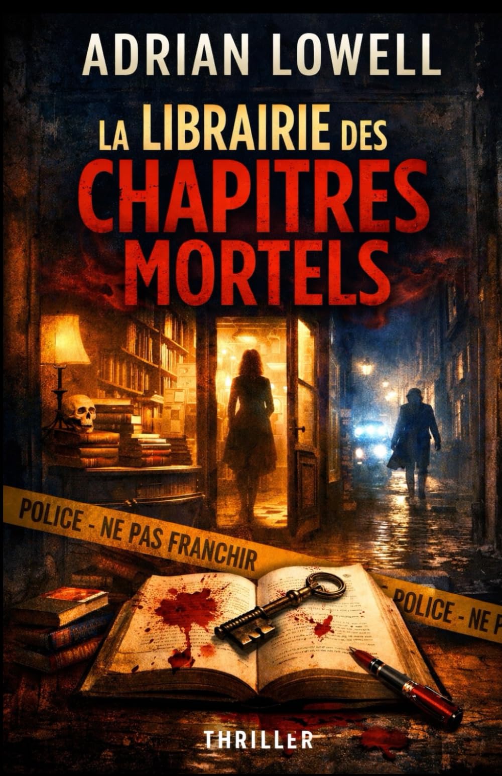 La Librairie des Chapitres Mortels: Un thriller littéraire haletant où une libraire devient la seule lectrice capable d’arrêter un tueur inspiré par les romans policiers