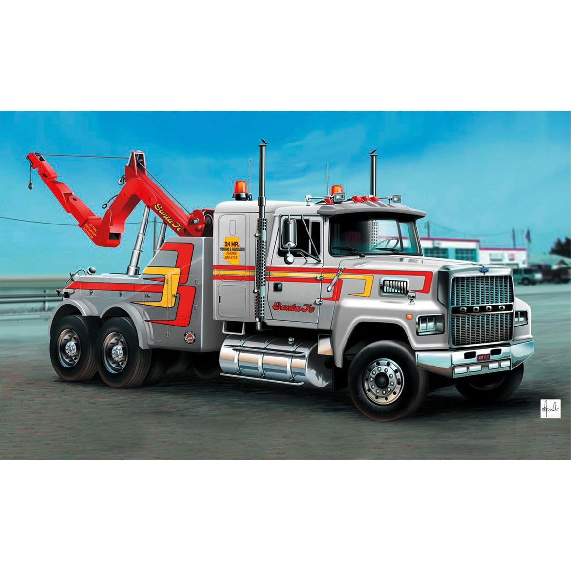 Maquette Plastique Scania R620 V8 Série R à L'échelle 1:24 - Kit à Assembler, Détaillé, Pour Modélistes à Partir De 14 Ans