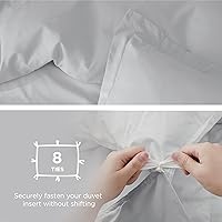 Vista 7 de Bedsure Funda de edredón de tamaño completo, juego de ropa de cama suave de doble cepillado para niños y adultos, cierre de cremallera, 3 piezas