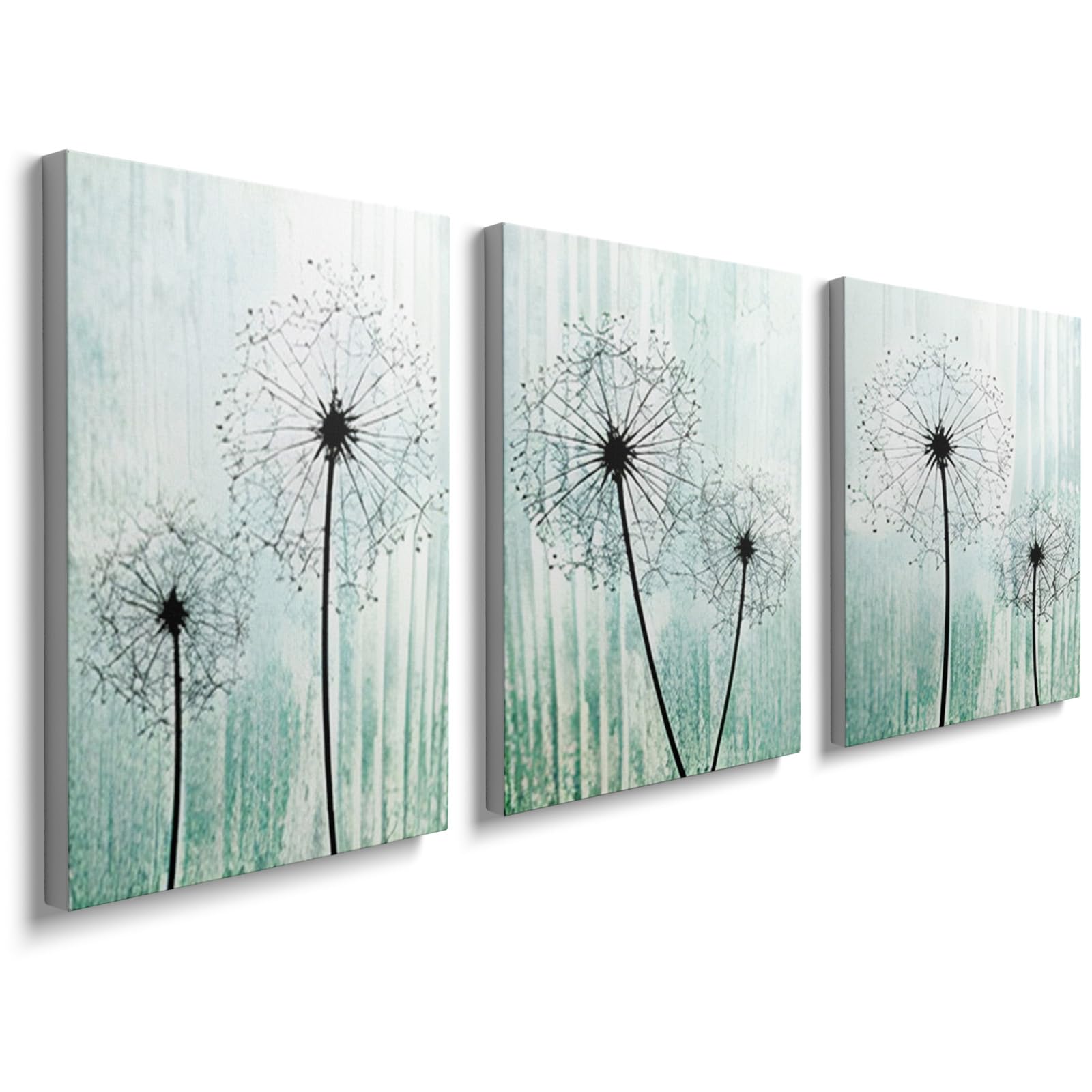 prinfantasy Room Decor Aesthetic Bedroom Natural Botanical Prints Set of 3 Art Print Watercolour Green Botanical Poster Pictures Wall Art Home Decor Bathroom Kitchen Living Room GBYH1010