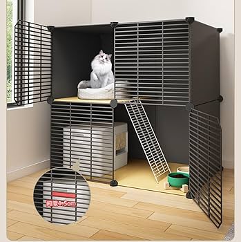 ゲージ猫、小動物 Amazon.co.jp: ゲージ 猫、3段 ゲージ 猫、トイレ付き猫ケージ