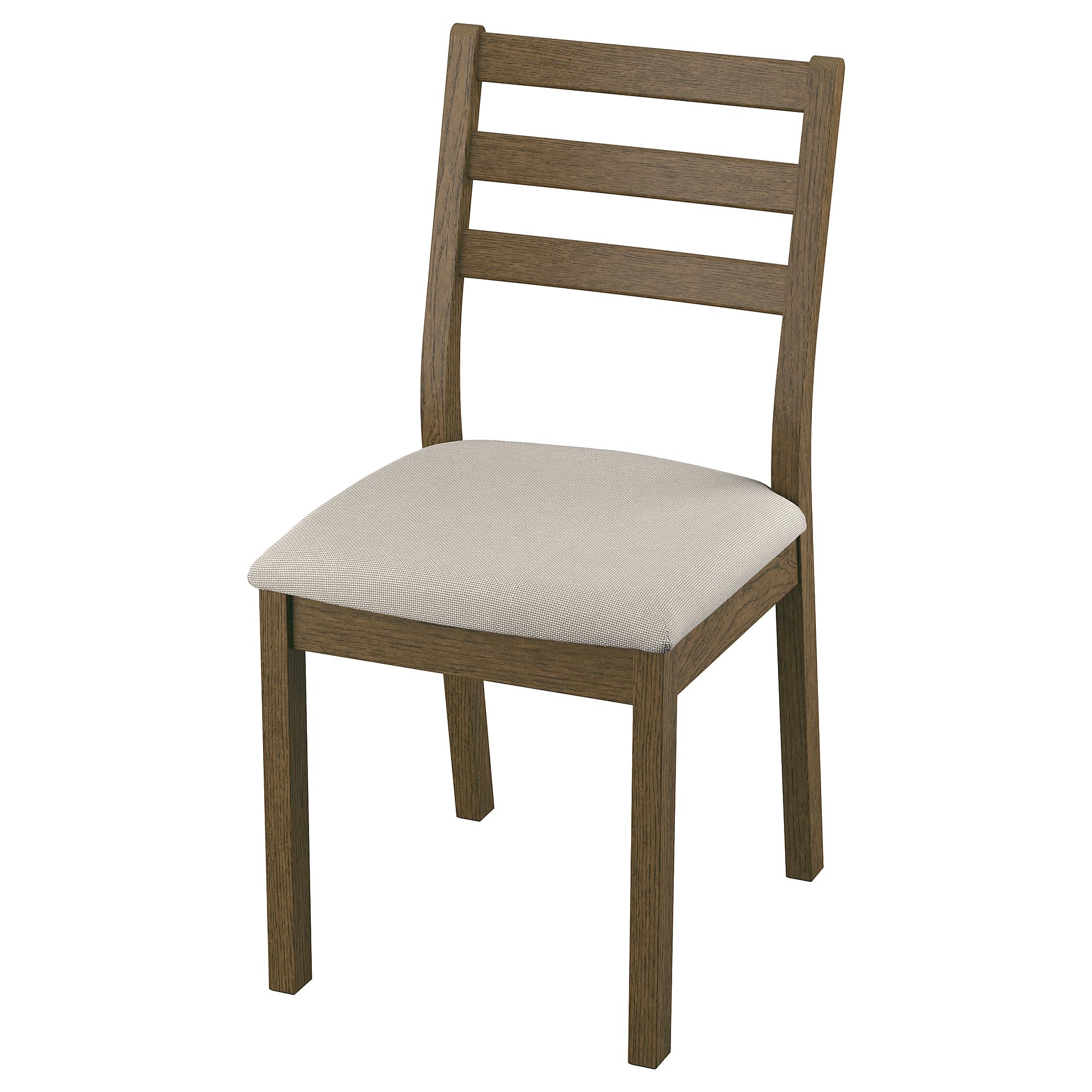 Chaise effet chêne marron ProTuning TONSTAD Fridtuna beige clair