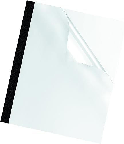 Miniatura 6 de Fellowes Máquina de encuadernación térmica, Helios 60, platinografito (5219501) y cubiertas de encuadernación térmica de 34 pulgadas, paquete de 10,