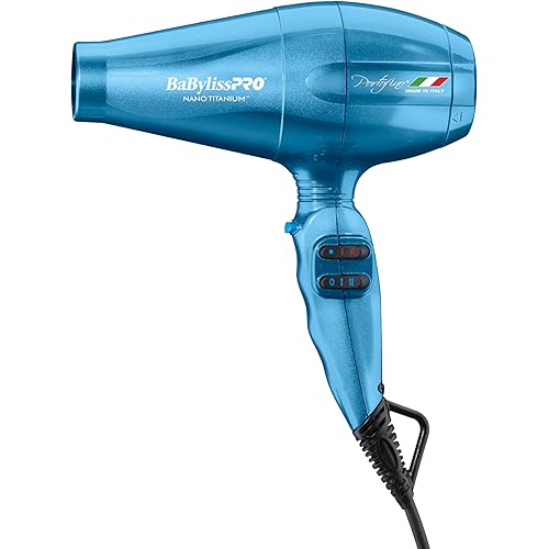 BaBylissPRO Nano Titanium Italian Portofino Hair Dryer - Professional 2000 Watt Blow Dryer
