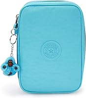 Vista 16 de Kipling - Estuche impreso para 100 bolígrafos para mujer, accesorios de organización, suministros de arte, maquillaje, organizador de viaje