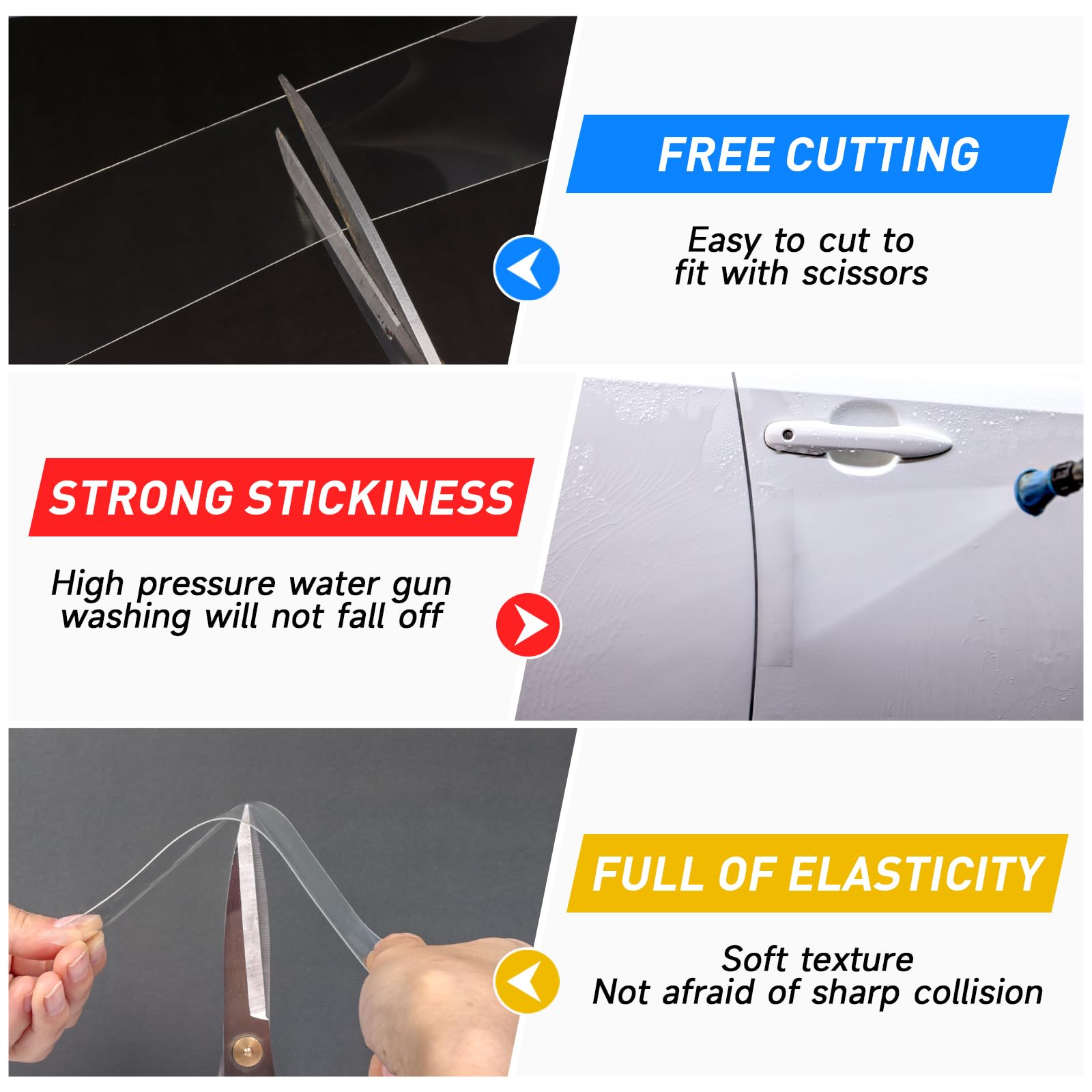 Transparent Protective Film for Paint for Cars, Motorcycles and