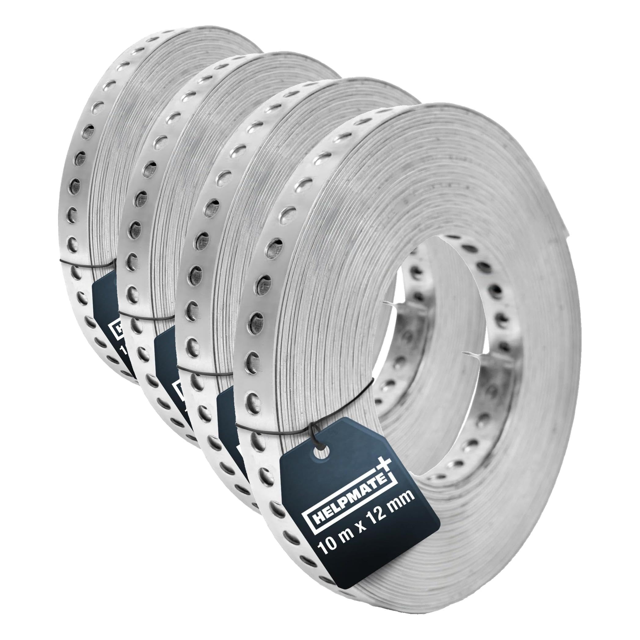Banda perforada de alta calidad HELPMATE en acero Sendzimir de 0,8 mm de espesor