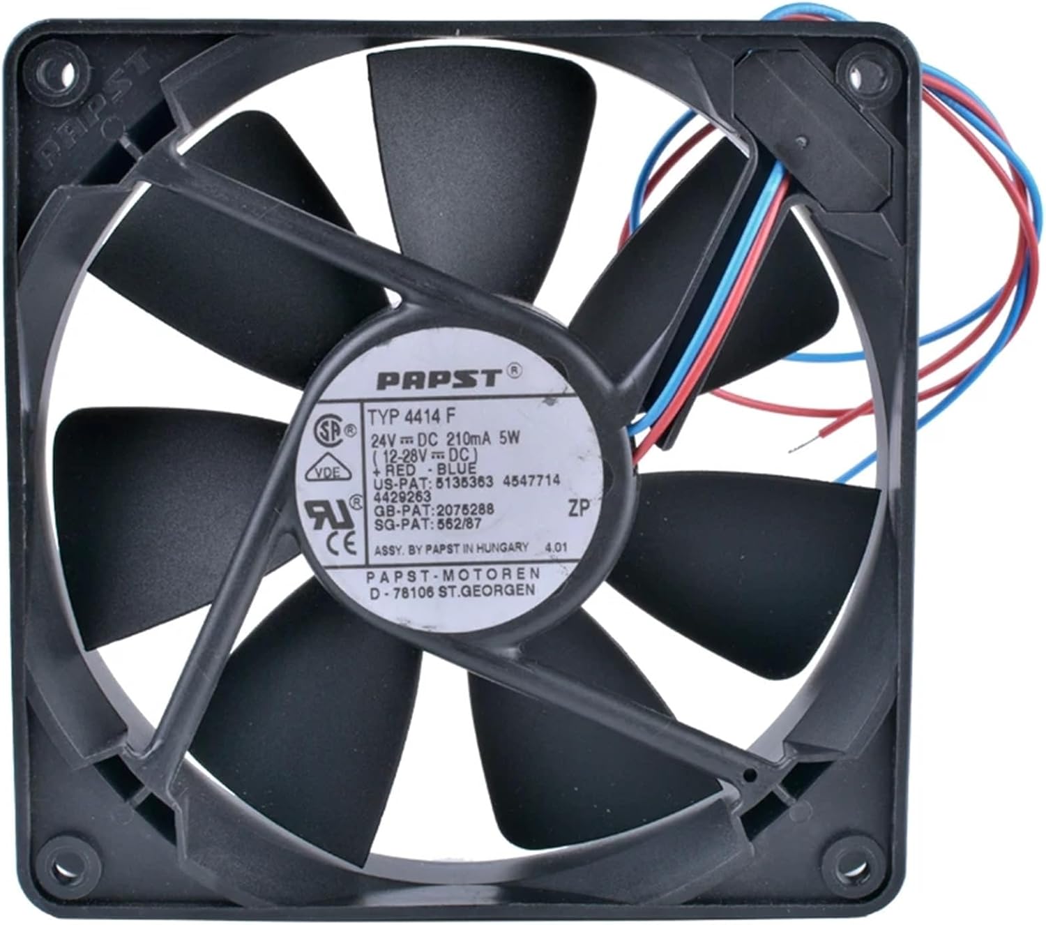 TYP 4414 F 12cm 120mm 12025 120x120x25mm 24V 5W High-end Equipment Converter axial Cooling Fan