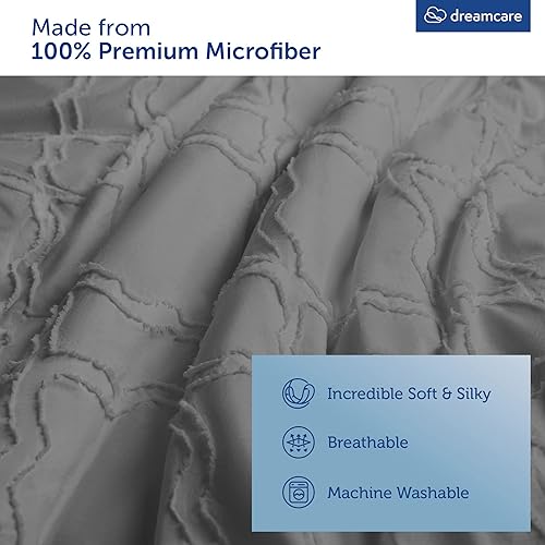 Miniatura 3 de Boho Duvet Cover Queen Duvet Cover Boho - Queen Duvet Cover Set with 1 Comforter Queen Size & 4 Pillowcases, Gray Duvet Cover Queen Set - Boho Duvet